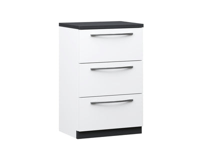 Havi Lipasto 45 cm musta | 3 laatikkoa