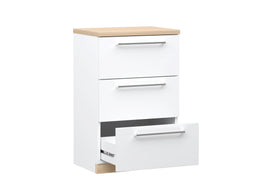 Havi Lipasto 45 cm tammi | 3 laatikkoa