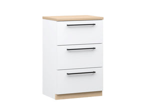 Havi Lipasto 45 cm tammi | 3 laatikkoa