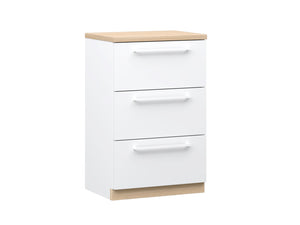 Havi Lipasto 45 cm tammi | 3 laatikkoa