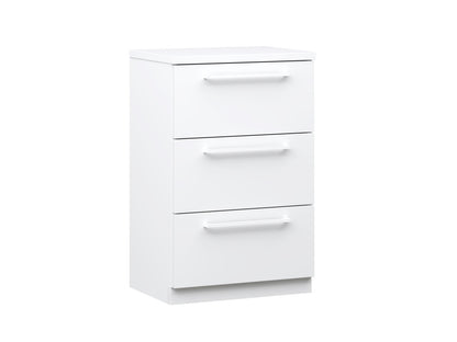 Havi Lipasto 45 cm valkoinen | 3 laatikkoa