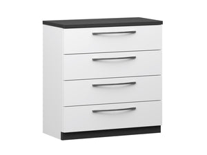Havi Lipasto 68 cm musta | 4 laatikkoa