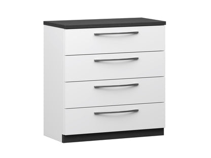 Havi Lipasto 68 cm musta | 4 laatikkoa