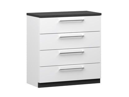 Havi Lipasto 68 cm musta | 4 laatikkoa