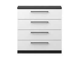 Havi Lipasto 68 cm musta | 4 laatikkoa