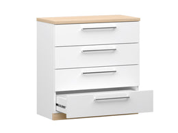 Havi Lipasto 68 cm tammi | 4 laatikkoa