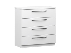Havi Lipasto 68 cm valkoinen | 4 laatikkoa