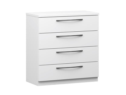 Havi Lipasto 68 cm valkoinen | 4 laatikkoa