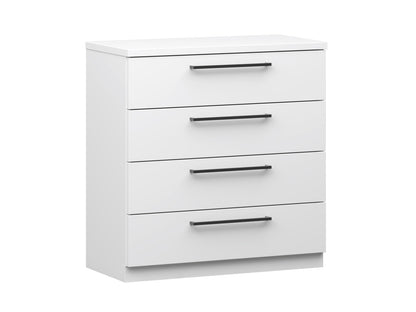 Havi Lipasto 68 cm valkoinen | 4 laatikkoa