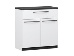 Havi Lipastokaappi 68 cm musta | 2 ovea ja laatikko