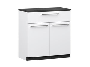 Havi Lipastokaappi 68 cm musta | 2 ovea ja laatikko