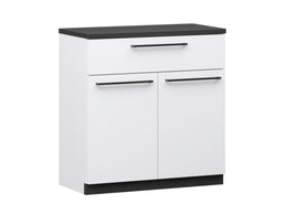 Havi Lipastokaappi 68 cm musta | 2 ovea ja laatikko