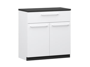 Havi Lipastokaappi 68 cm musta | 2 ovea ja laatikko