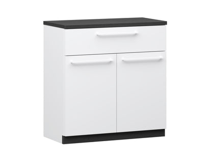 Havi Lipastokaappi 68 cm musta | 2 ovea ja laatikko