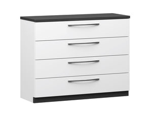 Havi Lipasto 90 cm musta | 4 laatikkoa