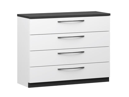 Havi Lipasto 90 cm musta | 4 laatikkoa