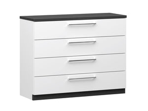 Havi Lipasto 90 cm musta | 4 laatikkoa