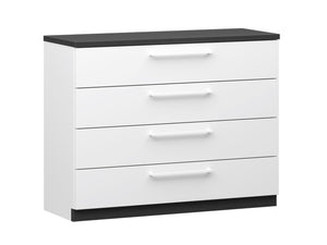 Havi Lipasto 90 cm musta | 4 laatikkoa