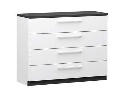 Havi Lipasto 90 cm musta | 4 laatikkoa