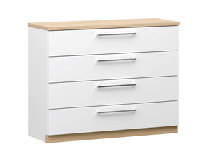 Havi Lipasto 90 cm tammi | 4 laatikkoa