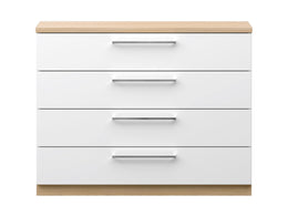 Havi Lipasto 90 cm tammi | 4 laatikkoa