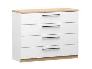 Havi Lipasto 90 cm tammi | 4 laatikkoa