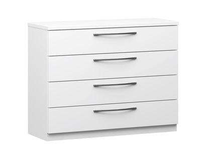 Havi Lipasto 90 cm valkoinen | 4 laatikkoa