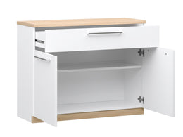 Havi Lipastokaappi 90 cm tammi | 2 ovea ja laatikko