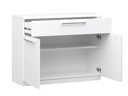 Havi Lipastokaappi 90 cm valkoinen | 2 ovea ja laatikko