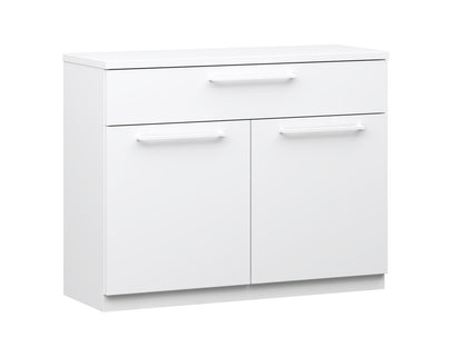 Havi Lipastokaappi 90 cm valkoinen | 2 ovea ja laatikko